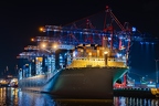 Container Terminal at night