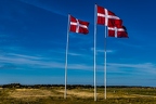 Flaggen Trio in Dänemark
